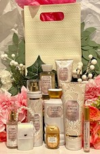 10 Pc Set BATH BODY WORKS - Always And Forever Body Care w/ EDP and Sani Holder