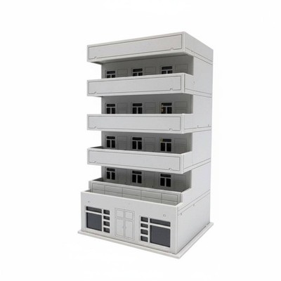 Balkonhaus Modell einfache Montage Wohnhaus Modell für Architekten