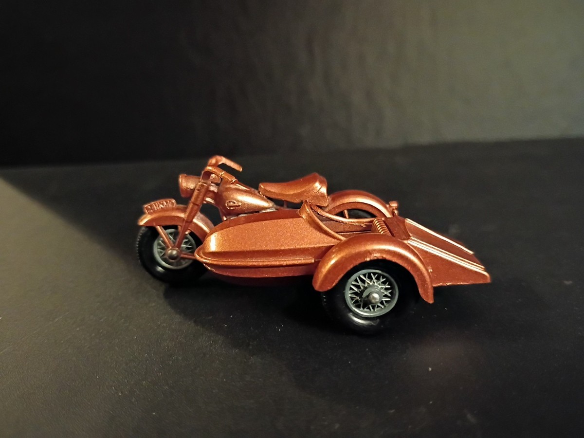 Matchbox #66B Harley Davidson Motorcycle & Sidecar 1962 VNM | eBay