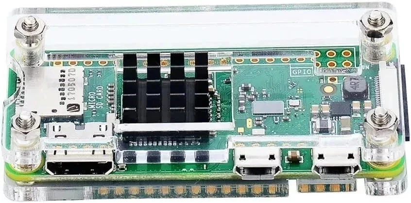 Raspberry Pi Zero 2 W Case Kit with Raspberry Pi Zero 2 W Case Power Supply - Image 2 of 4