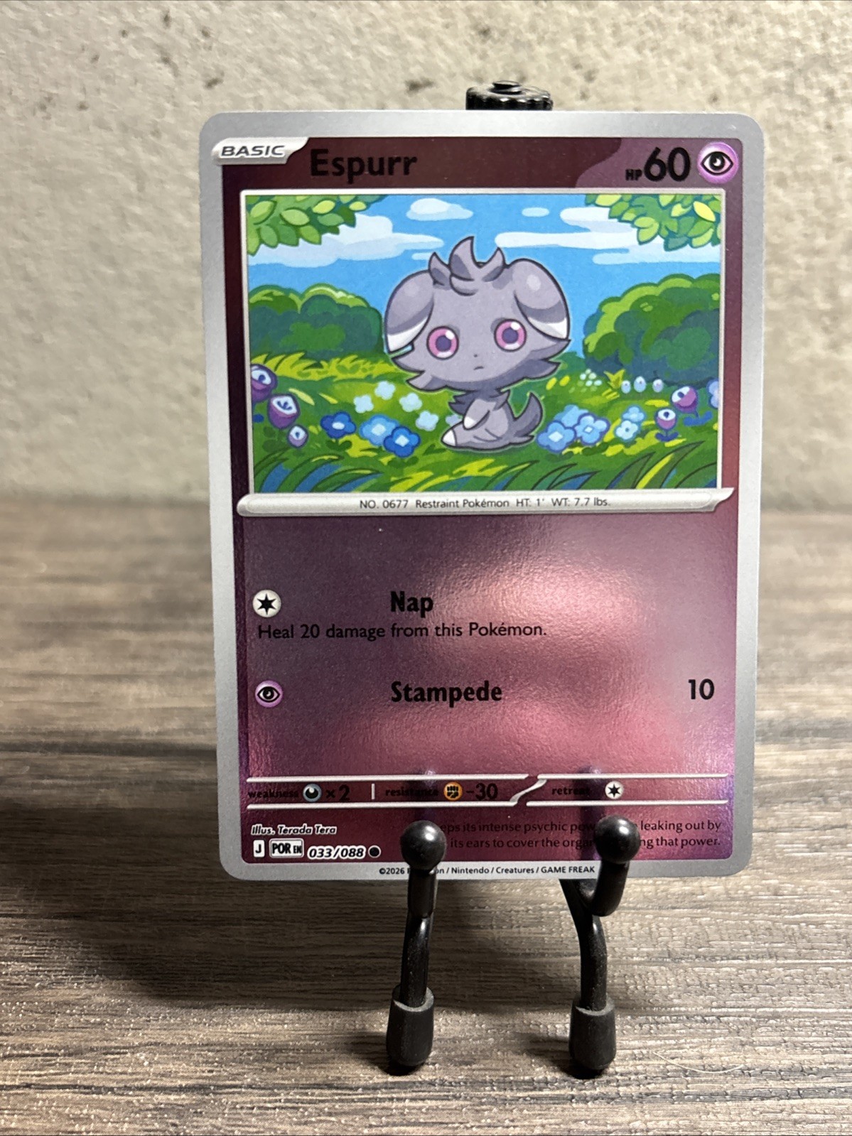 Espurr 033/088 Me03: Perfect Order Reverse Holo Common-Fast Shipping-NM!!