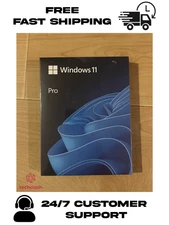 Windows 11 Pro 64-Bit USB + Genuine Product Key,Factory Sealed, FAST SHIPPING