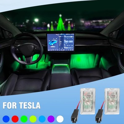Auto Innenbeleuchtung ultrahelle . Leuchten Grün Für 2014 Tesla Model 3 S X Y
