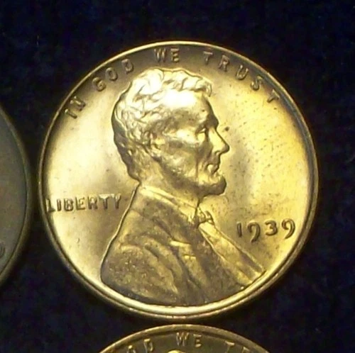 1939-P BU - LINCOLN WHEAT CENT - NICE COLOR - GOOD DETAILS - SEE PICS!