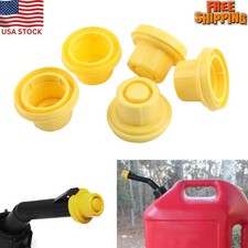5 Replacement YELLOW SPOUT CAP Top For BLITZ Fuel GAS CAN 900302 900092 900094