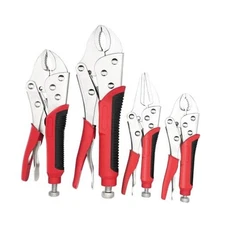 4pcs Lock Pliers Set Vice Grips Pliers Included 8.85 ", 7.48", 5.51 Plier-4PC