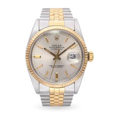 Vintage Rolex Datejust Two Tone Men's Watch 16013
