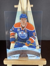 2017-18 Upper Deck Tim Hortons Clear Cut Phenoms Connor McDavid Edmonton Oilers