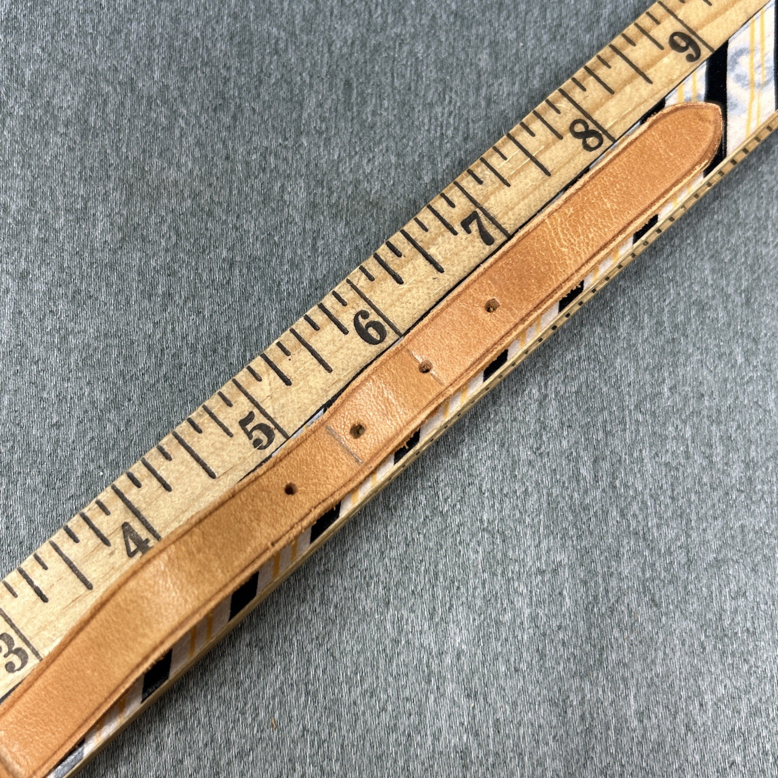 LV Louis Vuitton Luggage Tag Leather Made in France 2pc Travel Accessory thumbnail 8