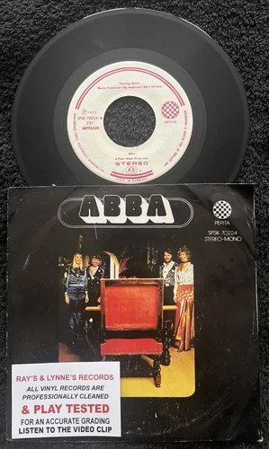 ABBA – Dancing Queen / Fernando 7'' Vinyl HUNGARY 1977 CLEANED/TESTED VG+ VIDEO