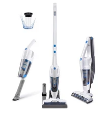 Vacmaster 18V 2 In 1 Cordless Stick Vacuum Model VSD1801 White