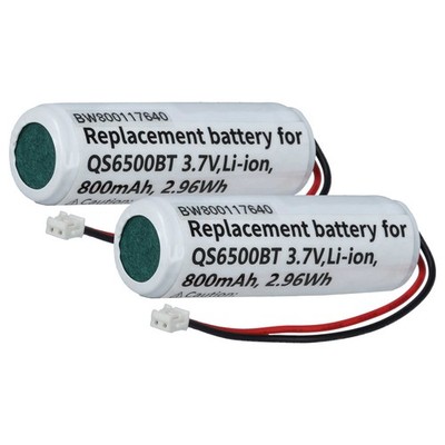 2x Akku für Datalogic QuickScan QS65-4040001-401R QS65-4045003-403 800mAh