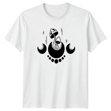 Mond Pilz Himmlischer Nachthimmel T-Shirt Pilze Natur Geburtstag Geschenk