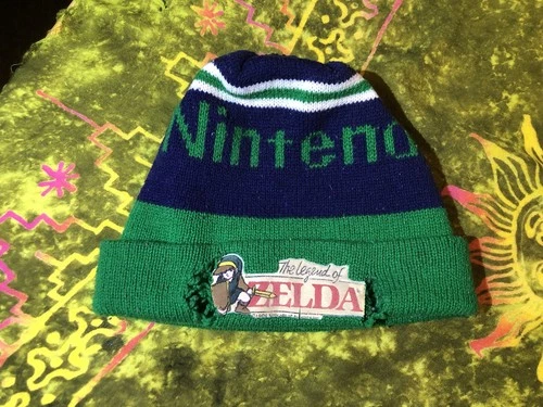 Vintage 1989 Nintendo Zelda beanie￼ video thumbnail