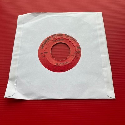 THE POPPIES My Love And I 1977 USA 7'' vinyl single There's A Pain In My Heart 45