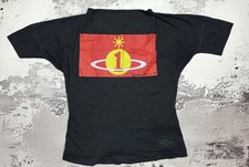 Vivienne Westwood Climate Revolution T-Shirt Organic Cotton Orb Logo Black Red S