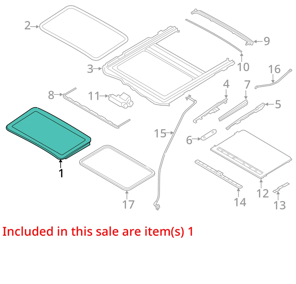 (LOCAL PICKUP ONLY) Roof Glass Coupe Fits 15-20 BMW M4 6853618 Foto 3 de 4