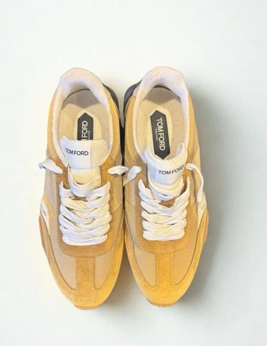 Tom Ford James Sneakers – Black/Cream – Men’s Size 9.5 UK / 10.5 US – Excellent 