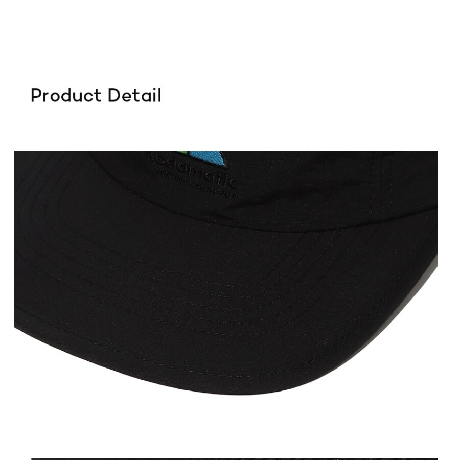 NEW KODAK APPAREL ARTWORK CAMP CAP K3243LCP18BLK BLACK