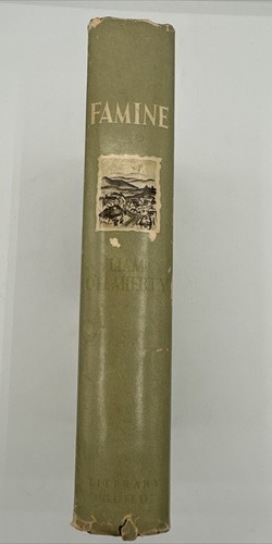 1st Ed 1937 Famine by Liam O'Flaherty Literary Guild Inc - Picture 3 of 16