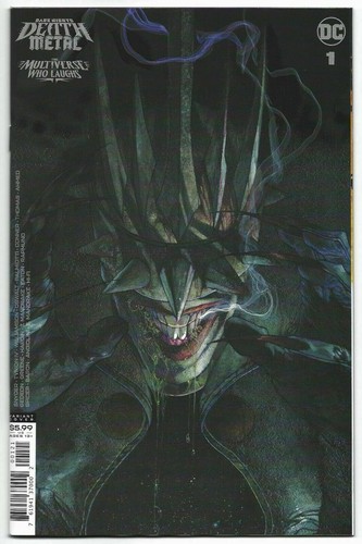 Dark Nights Death Metal Multiverso Who Laughs #1 | Selecciona A y 1:25 DC Comics Casi Nuevo - Imagen 4 de 5