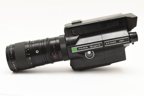 🌟 Exc+5 🌟 Fujica ZC 1000 Single 8 8mm Film + Fujinon MA-Z 7.5 75mm F/1.8 Lens - Picture 8 of 15