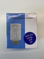 ZIGBEE RADIATOR ACTUATOR VALVOLA TERMOSTATICA PROGRAMMABILE WIFI COMPLETA !! 