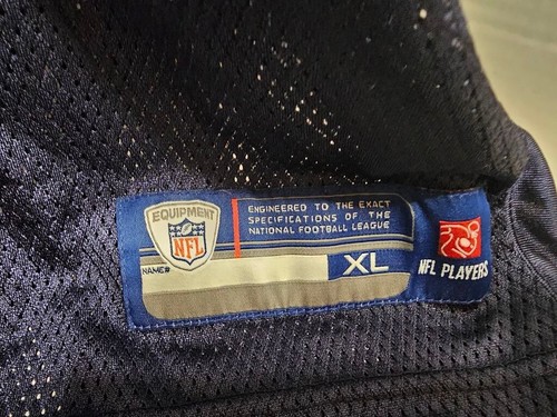 Houston Texans Matt Schaub # 8 Jersey NFL Player Equipment OnField Gear XL Navy - Picture 4 of 9