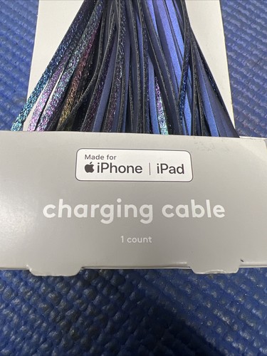 MA1 - Heyday™ Apple Products a USB-A Borla Llavero Cable - Iridiscente Oscuro - Imagen 4 de 4