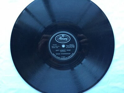 DINAH WASHINGTON レコード Dinah Washington 78rpm Single 10-inch Mercury Records #71087 I'm