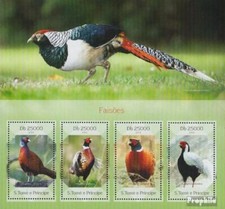 Sao Tome e Principe 5689-5692 Feuille miniature (complète. édition) neuf avec go