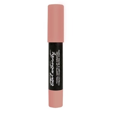 Total Intensity Total Matte Lip Crayon, No Matter What, 0.09 oz
