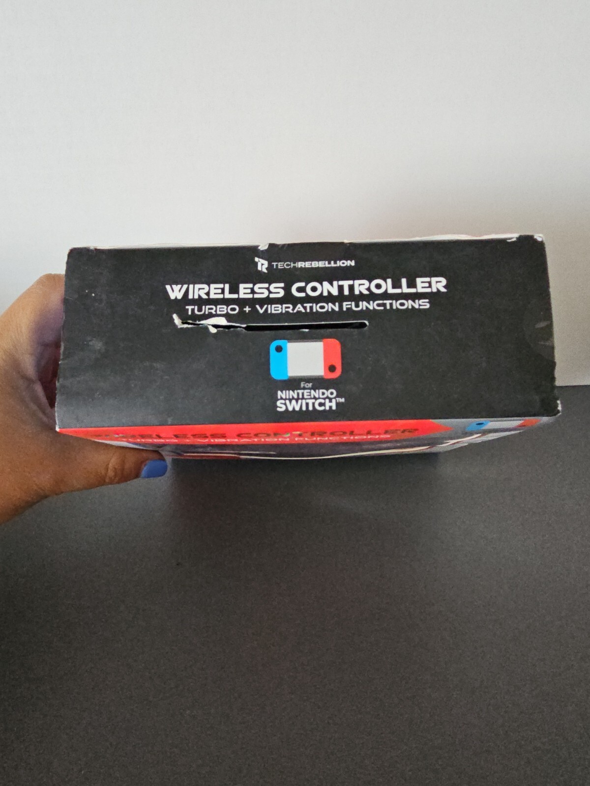 Tech Rebellion Wireless Nintendo Switch Controller Unboxing