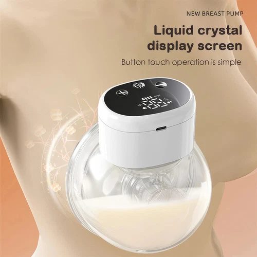 Wearable Hands-free Electric Breast Pump Portable Breast Pump 4 Mode 12 Levels - Picture 7 of 21