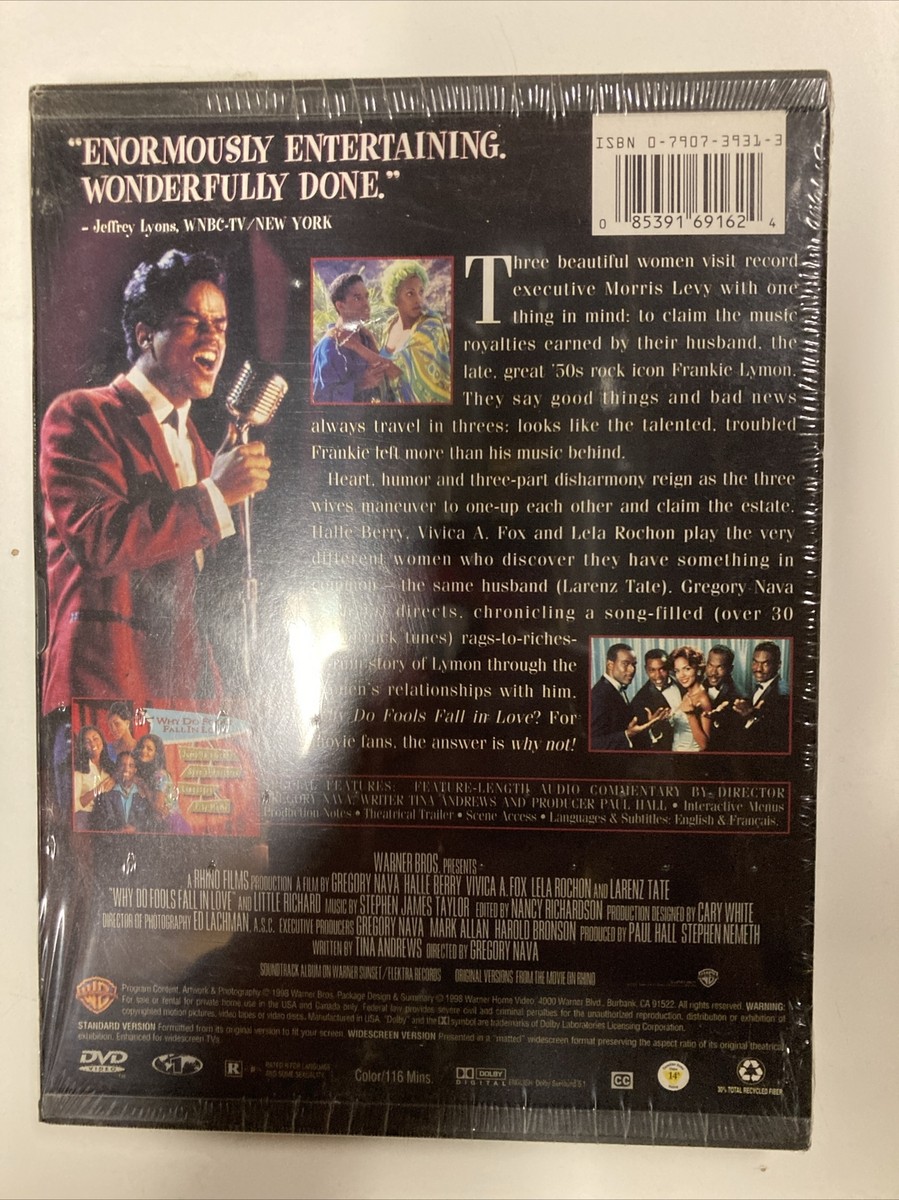 Why Do Fools Fall In Love (DVD, 1998) 85391691624| eBay