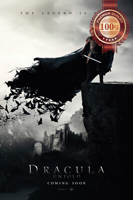 DRACULA UNTOLD 2014 ORIGINAL OFFICIAL CINEMA MOVIE FILM PRINT PREMIUM POSTER