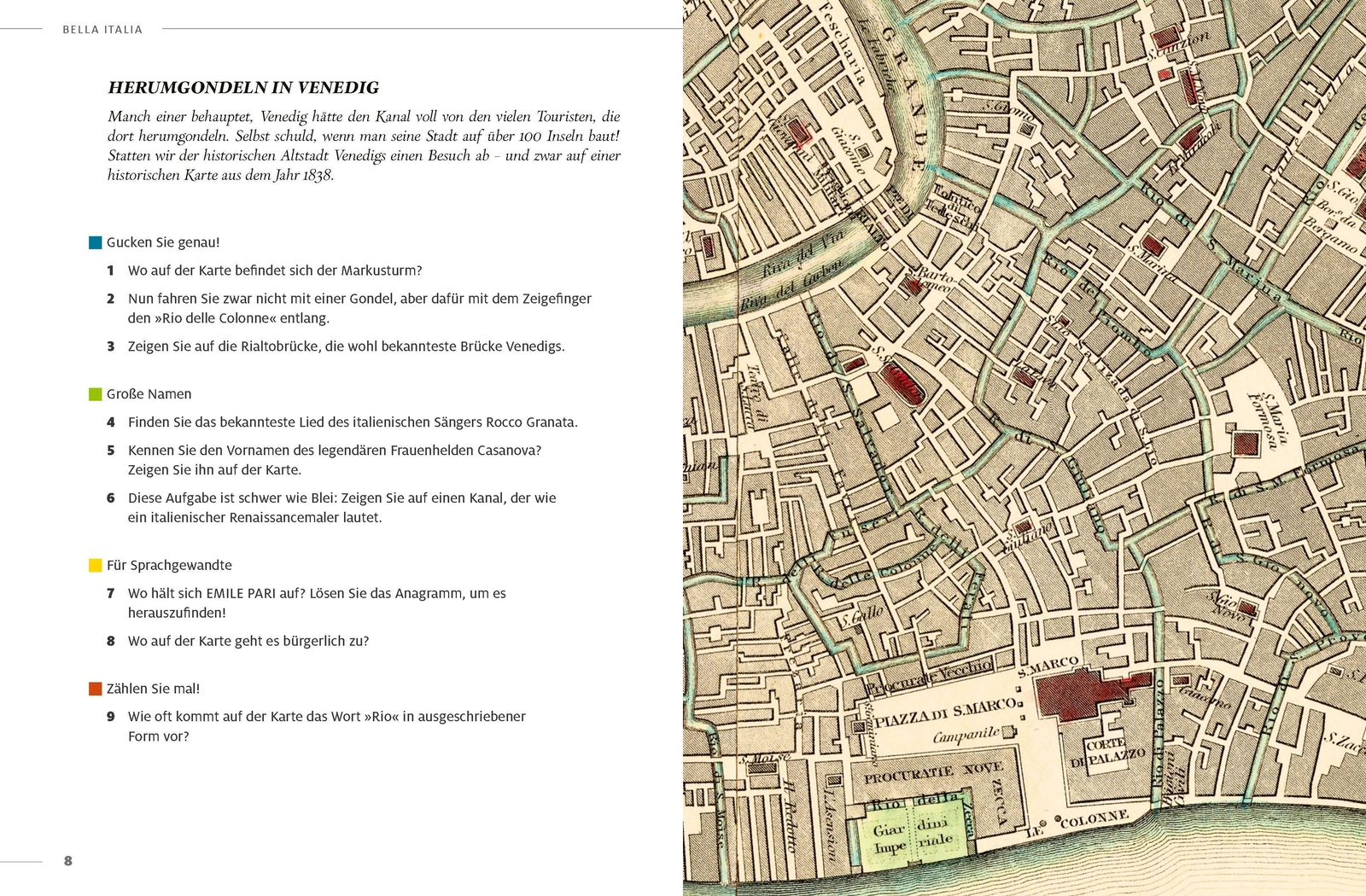 Thumbnail - Rätselbuch Der Landkarten | Philip Kiefer | Buch | Logikrätsel | 208