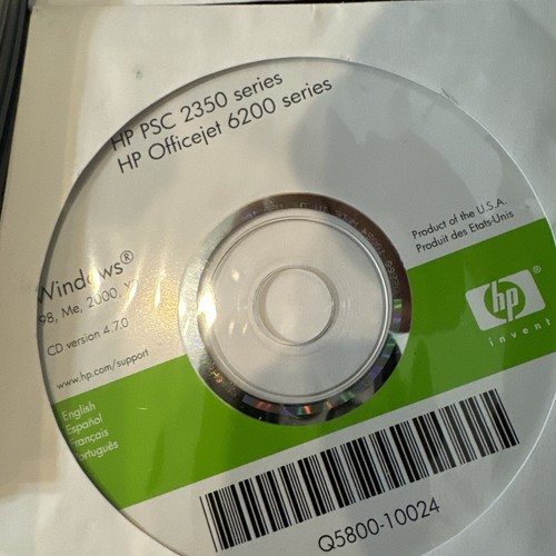 HP Officejet 6200 Series All-In-One Printer User Guide 2 Install Disc - Picture 4 of 4