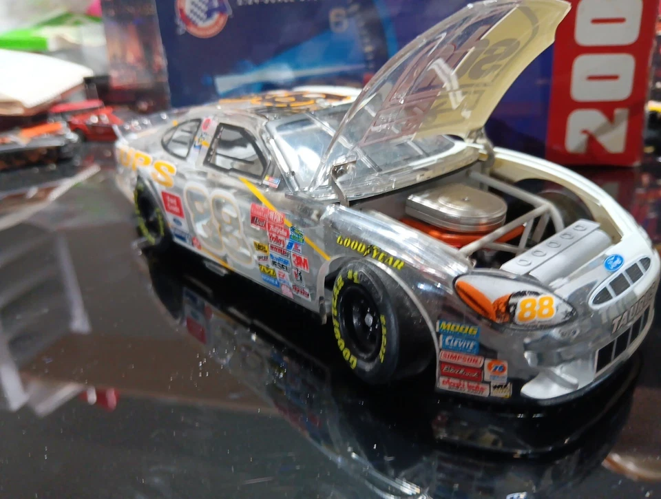 Action Limited Edition Half Clear Half Painted #88 Dale Jarrett w/... - Image 4 of 4
