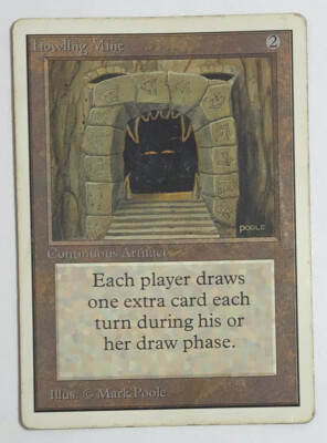 MTG HOWLING MINE Unlimited (OldManMTG 001-788) | eBay
