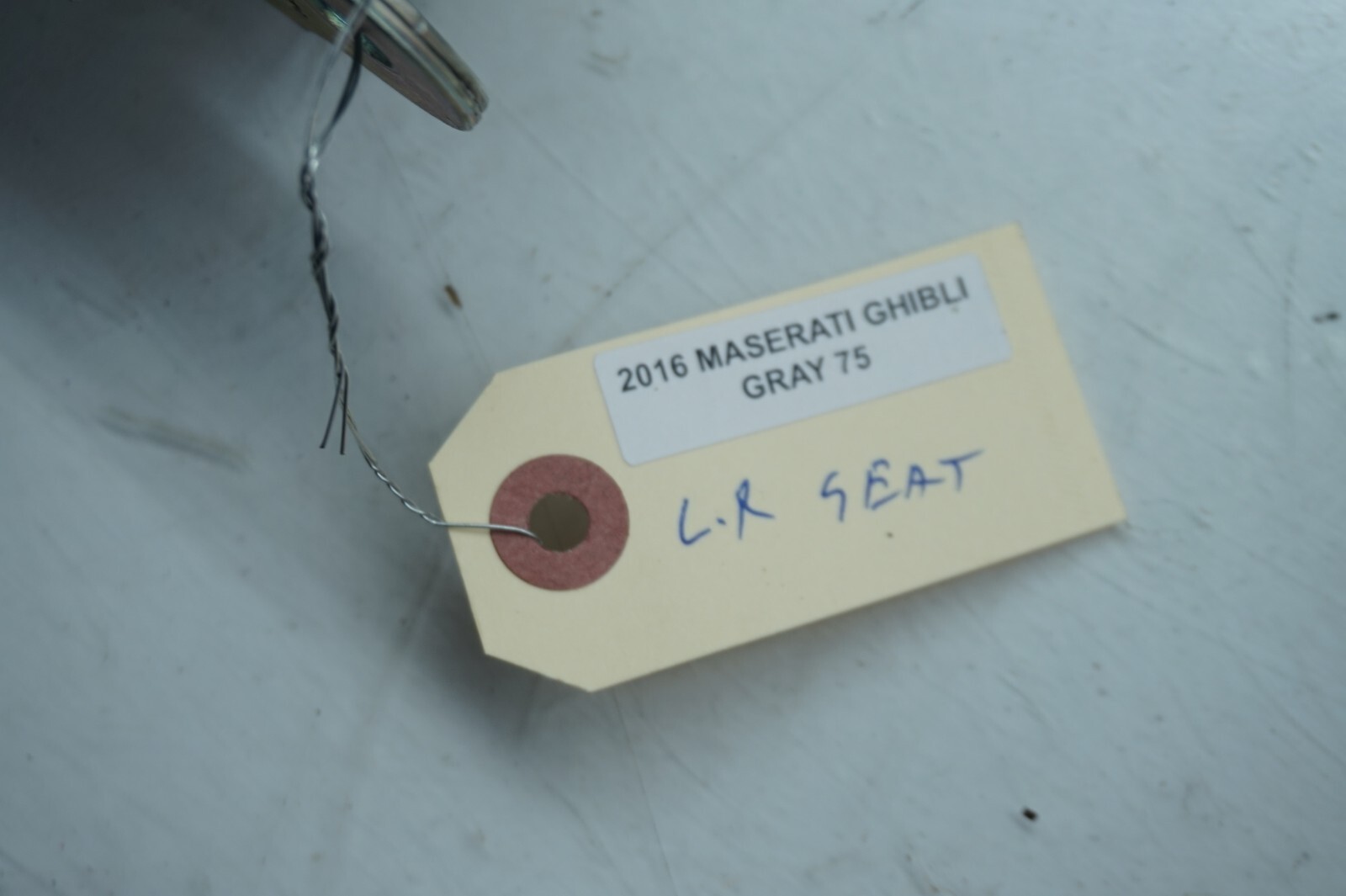 Maserati Ghibli 2014-2019 Rear Left Seat belt