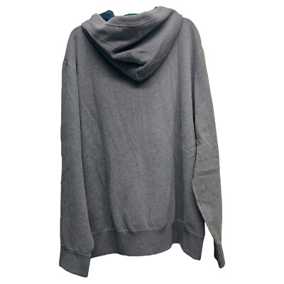 Polo Ralph Lauren Full Zip Hoodie Gray Long Sleeve Plaid