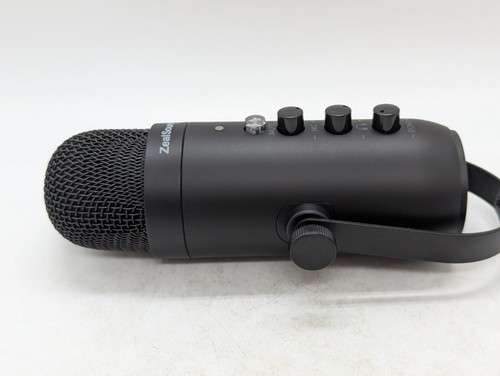 ZealSound K66 USB microphone desktop mic for PC podcast recording mute NO STAND - Picture 10 of 11