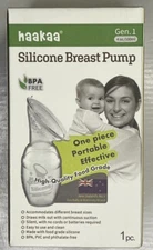 Haakaa Silicone Breast Pump, Gen 1 , 4oz 100ml BPA Free