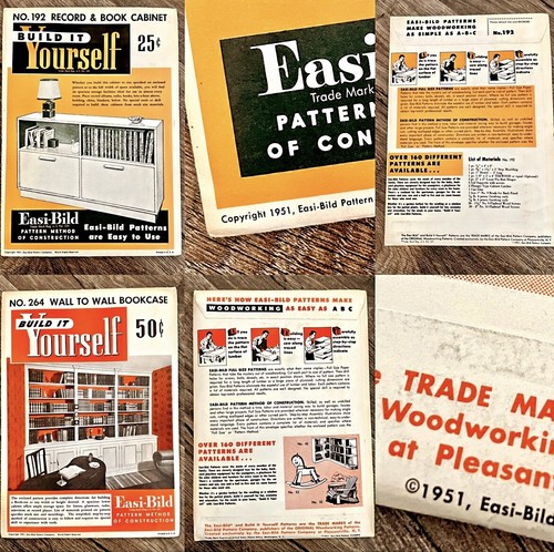 Vintage EASI-BILD Patterns | Build It Yourself | Your Choice! All Sealed & New! - Picture 25 of 27
