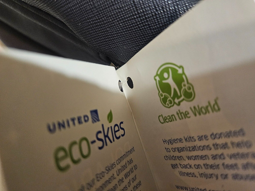 United Airlines Polaris Business 2019 Eco-Skies Amenity Kit - New/Sealed - Picture 4 of 4
