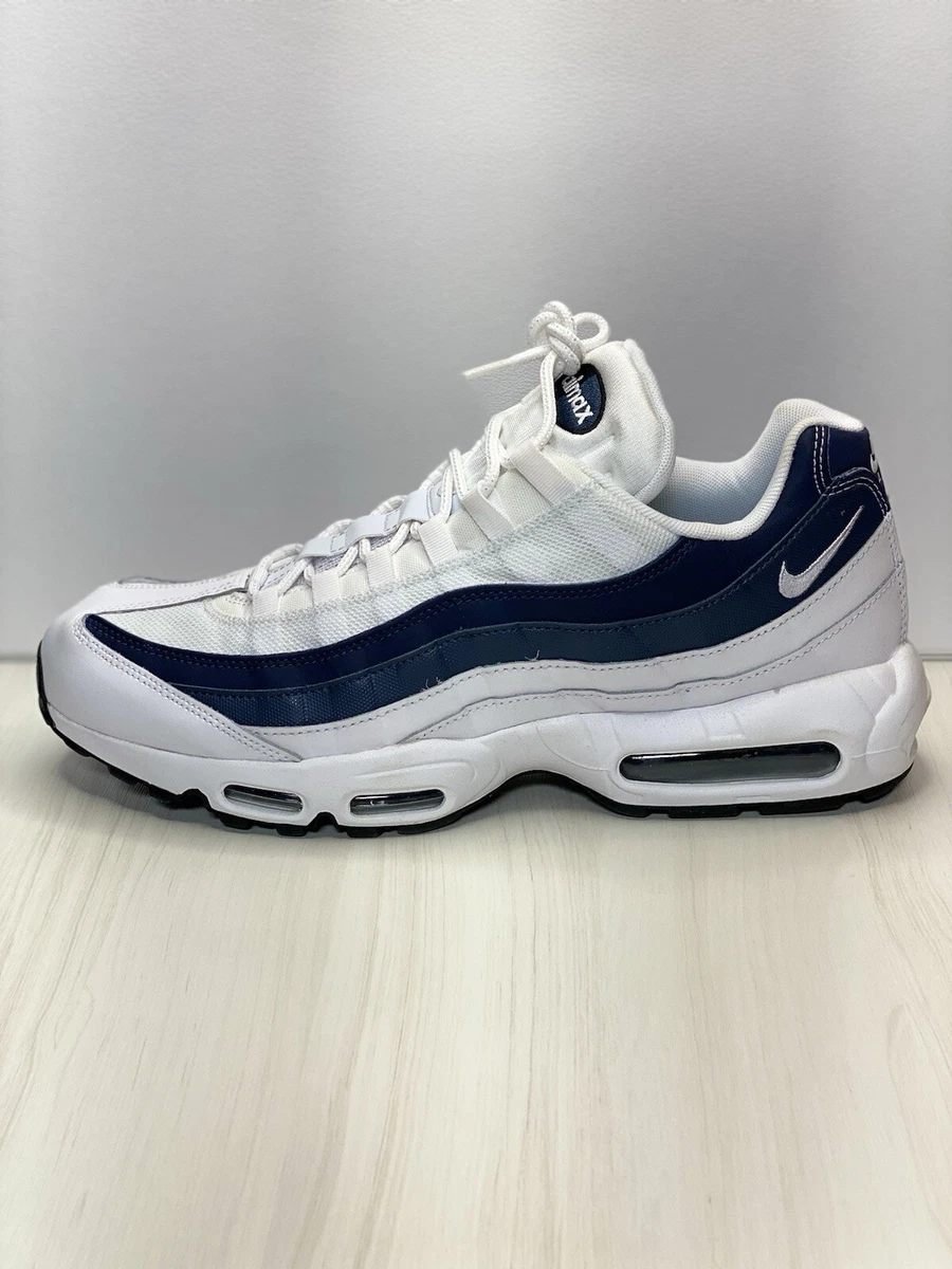 Nike Air Max 95 Essential White Navy for Sale | Authenticity