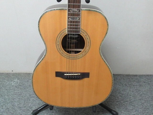 Acoustic Guitar Greenfield Natural and Hard Case Good condition