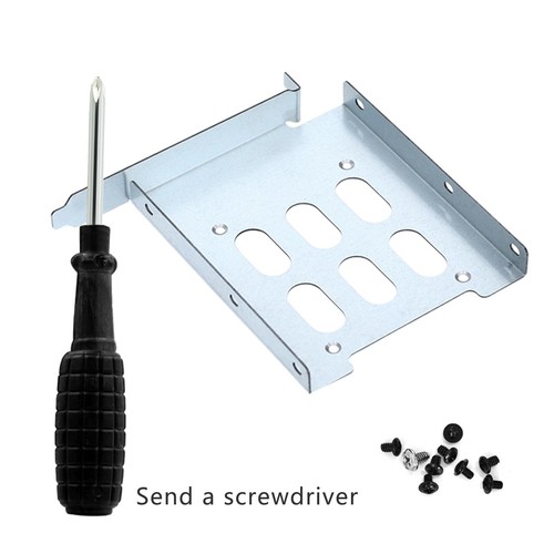 2.5 or 3.5 HDD to PCIe Slot Mount Bracket Internal Hard Drive Adapter Full ATXv2 - Afbeelding 3 van 10
