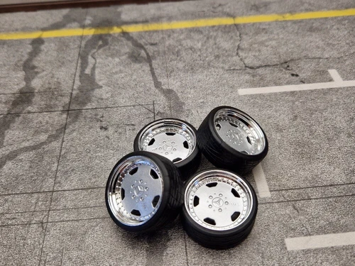 1:18 Scale AMG STYLE 18 INCH TUNING WHEELS, Multiple colours available!! NEW!!